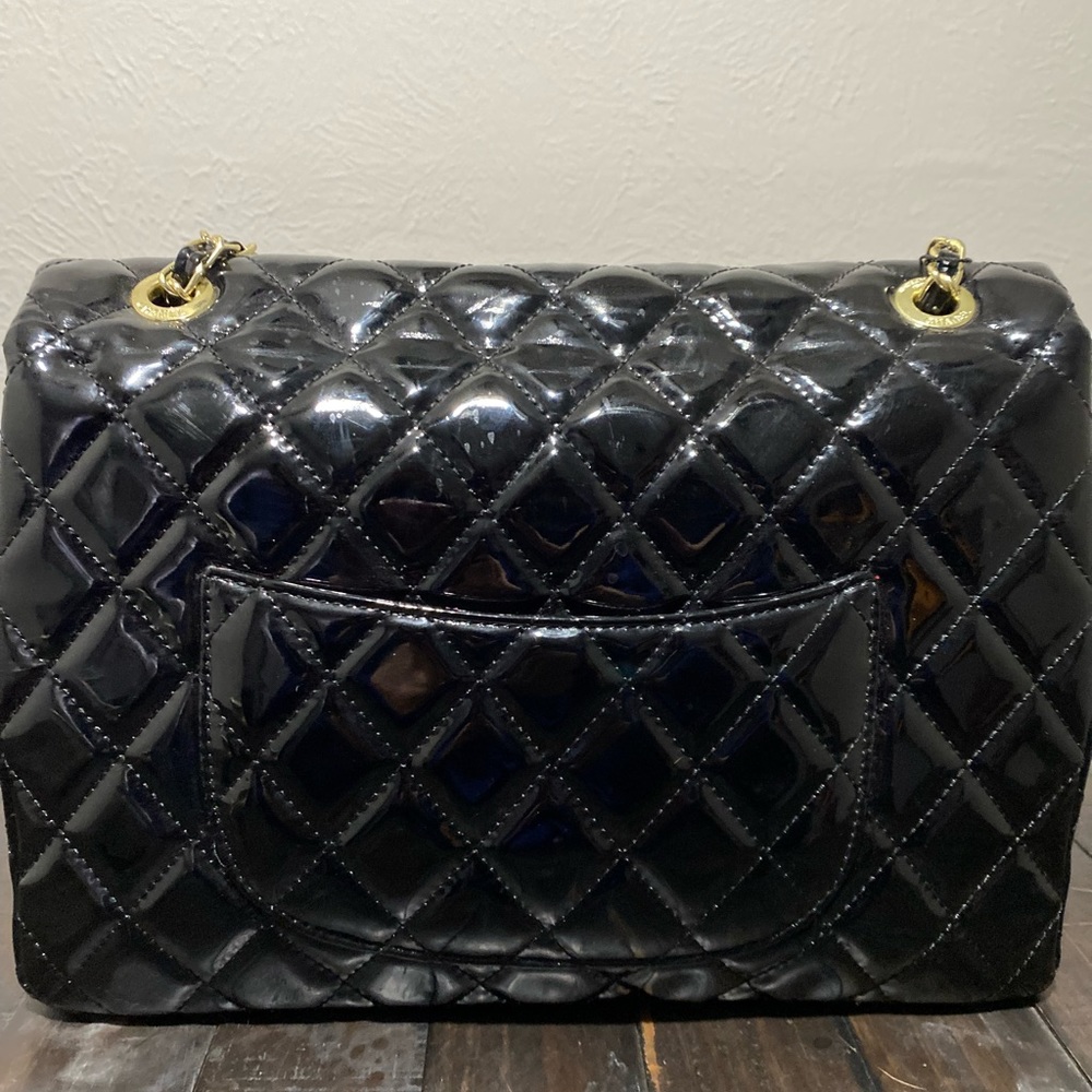 CHANEL Classic Double Flap Bag Quilted Shoulder Bag - Picture 7 of 10